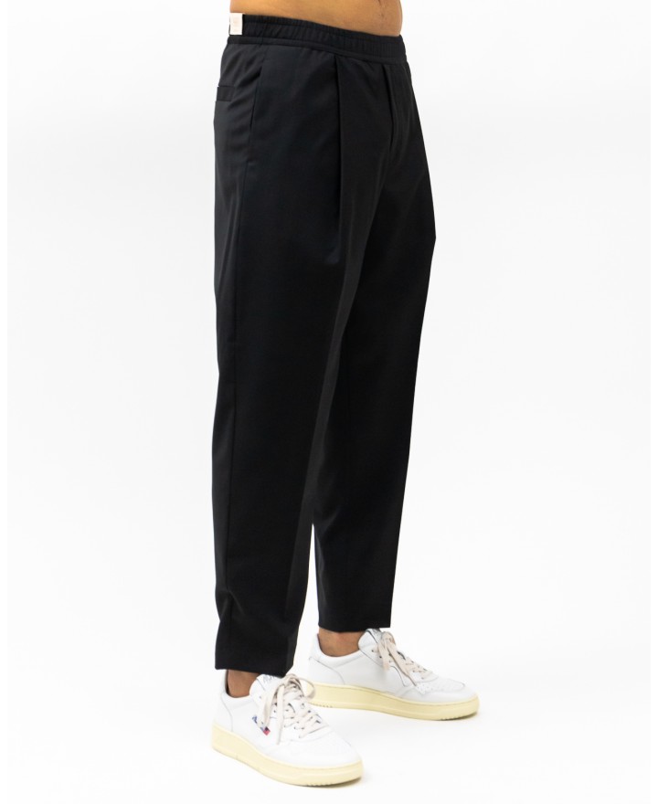 Briglia - Pantalone Savoys con Pences Nero Uomo SAVOYS325108 10 P25