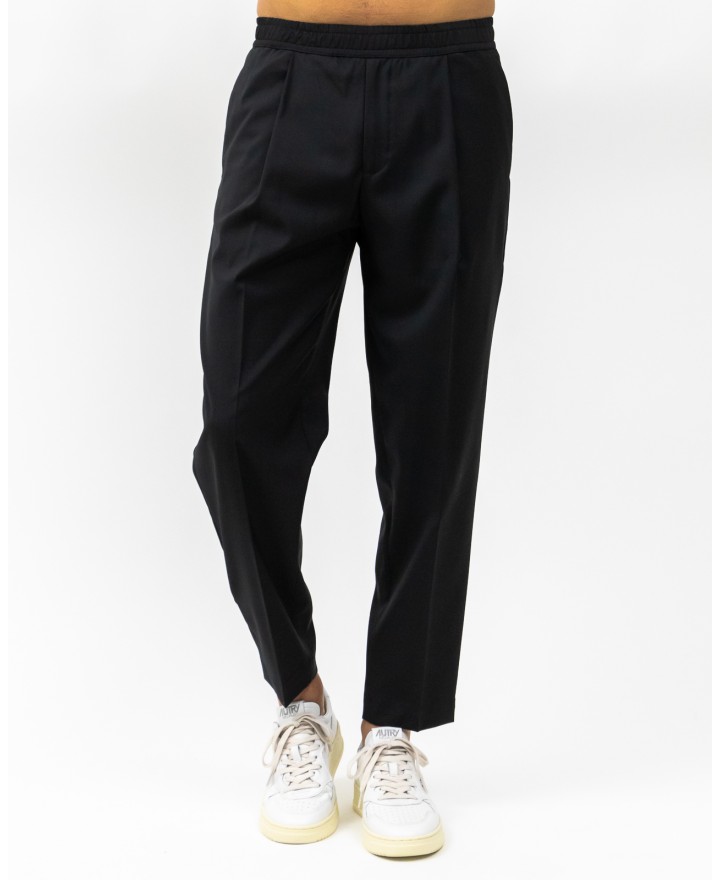 Briglia - Pantalone Savoys con Pences Nero Uomo SAVOYS325108 10 P25