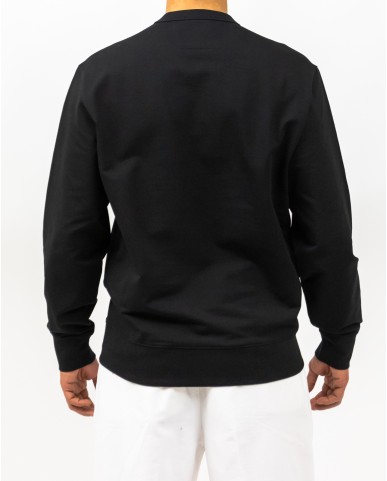 CP Company Metropolis - Men's Black Crew Neck Sweatshirt LSS051A00 6452W 999 P25