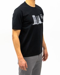 CP Company Metropolis - T-shirt Girocollo Nera Uomo LTS048A00 6370W 999 P25