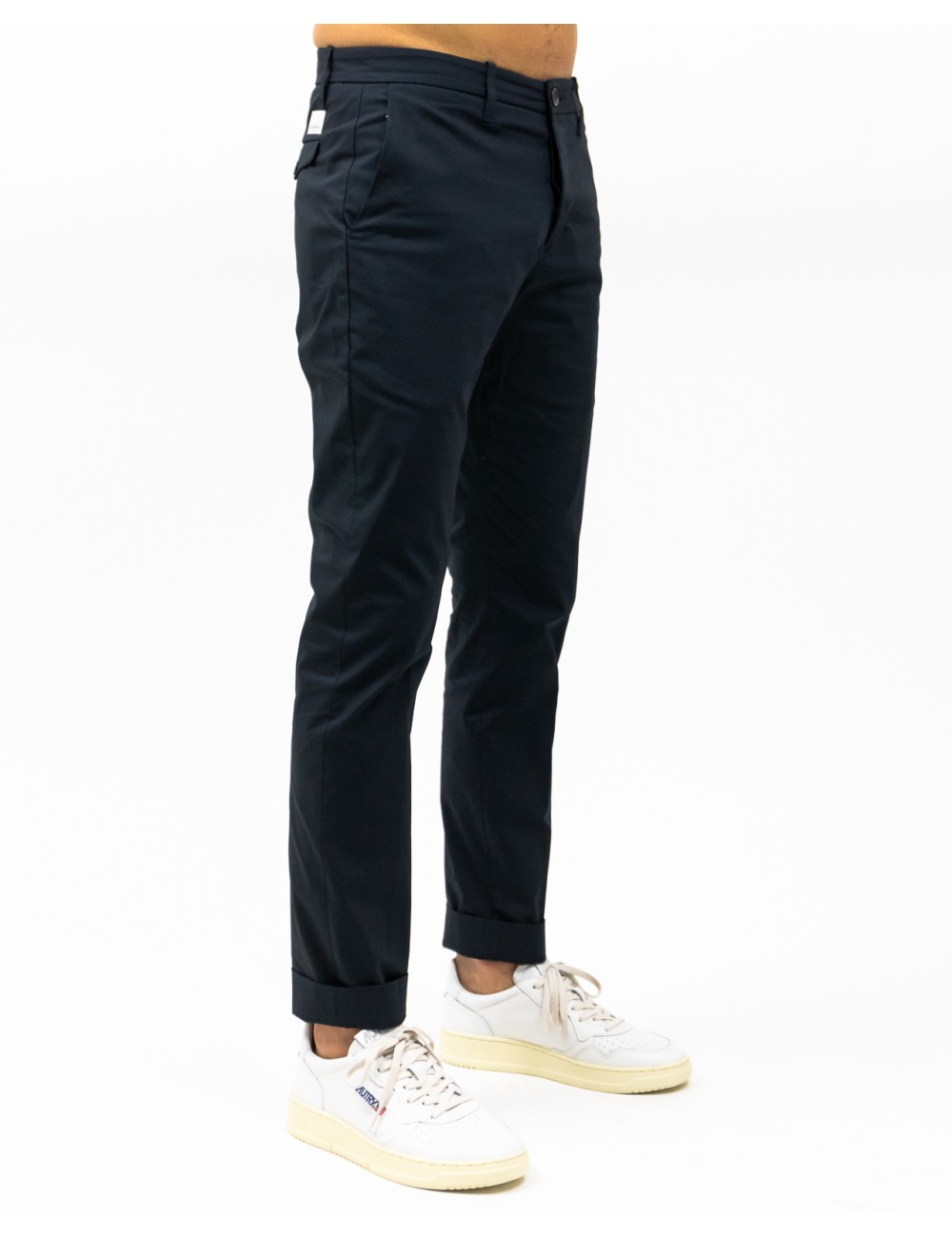 Nine in The Morning - Pantalone Easy Blu Scuro Uomo ES165 G20 BLU NAVY P25