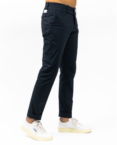 Nine in The Morning - Pantalone Easy Blu Scuro Uomo ES165 G20 BLU NAVY P25
