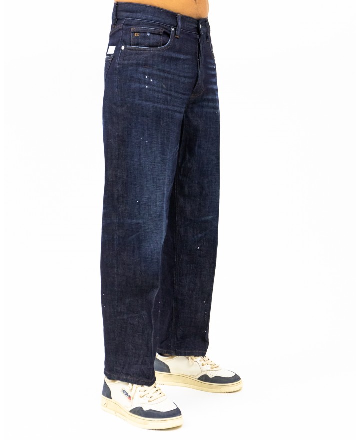 Nine in The Morning - Jeans Albert Denim Scuro Uomo LBR02 T47 LL2882 P25