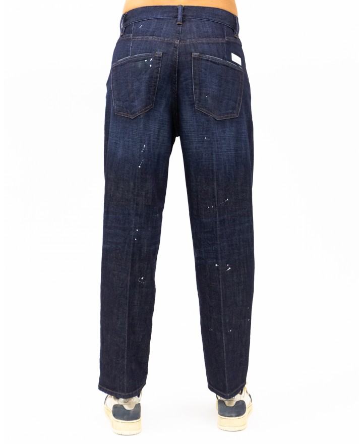 Nine in The Morning - Jeans Albert Denim Scuro Uomo LBR02 T47 LL2882 P25
