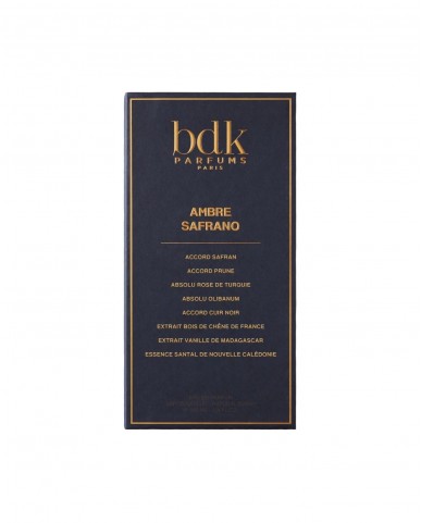 BDK - Eau de Parfum Ambre Safrano 100ml EXCL AMBRE SAFRANO I24