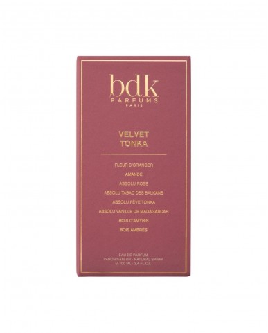 BDK - Eau de Parfum Velvet Tonka 100ml MAT VELVET TONKA CON