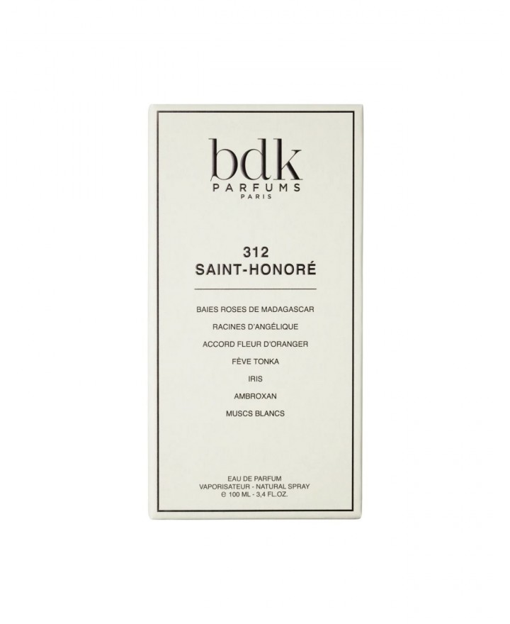 BDK - Eau de Parfum 312 Saint-Honoré 100ml PAR 312 SAINT HONORE CON