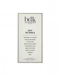 BDK - Eau de Parfum Nuit de Sable 100ml PAR NUIT DE SABLE CON