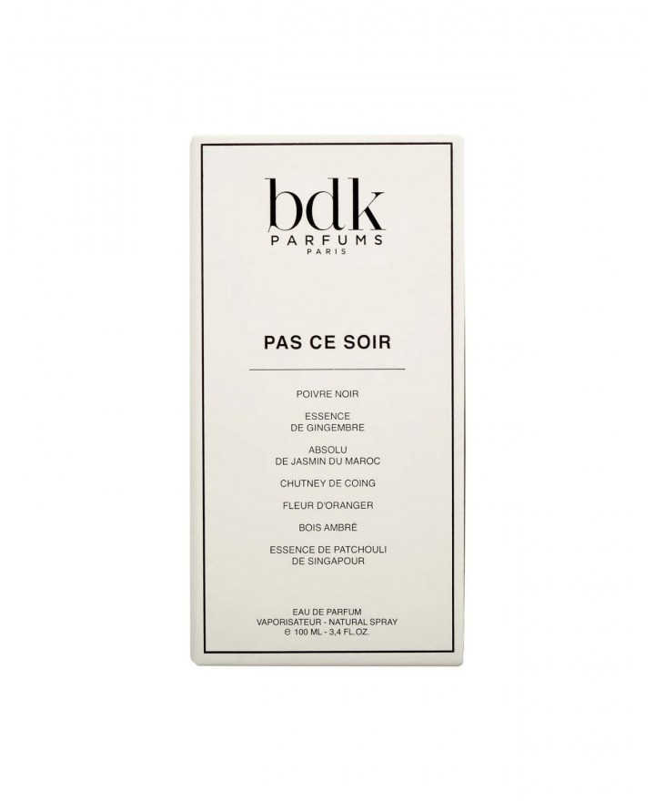 BDK - Eau de Parfum Pas Ce Soir 100ml PAR PAS CE SOIR CON