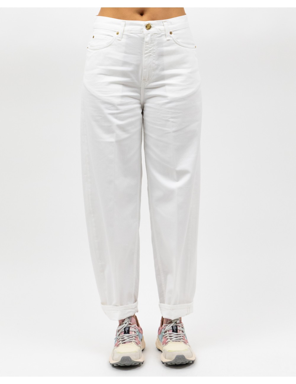 Briglia Genderless - Jeans Paris 5 Tasche Bianchi Donna PARISGW325060 150 P25