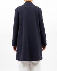 Harris Wharf London - Cappotto Scuba Blu Notte Donna A1360PJT 358 NAVY P25
