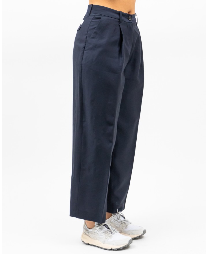 Nine In The Morning - Pantalone Rubino Blu Donna RU18 S83 BLU NAVY P25