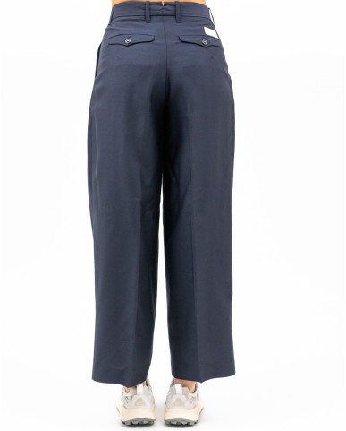 Nine In The Morning - Pantalone Rubino Blu Donna RU18 S83 BLU NAVY P25