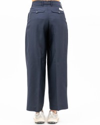 Nine In The Morning - Pantalone Rubino Blu Donna RU18 S83 BLU NAVY P25