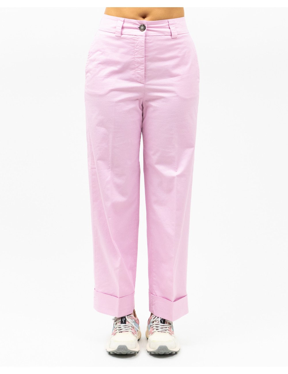 Peserico - Pantalone Carriot Rosa Donna M04998T3 08501 095 P25