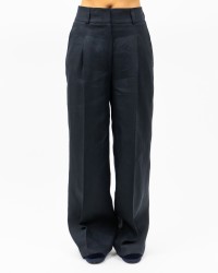 Peserico - Pantalone Ampio Blu Abisso Donna M04420 02606 762 P25