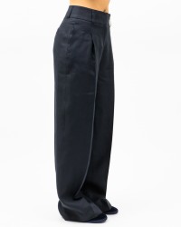 Peserico - Pantalone Ampio Blu Abisso Donna M04420 02606 762 P25