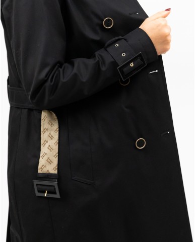 Herno - Impermeabile Trench Nero Donna IM000158D 13218 9300 P25