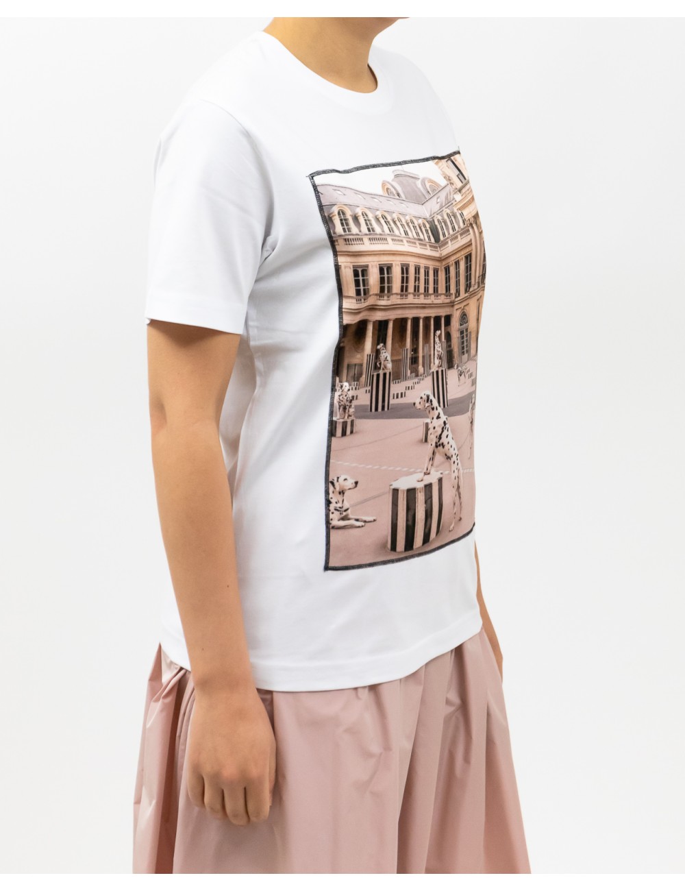 Bastille - T-shirt con Stampa Paris Dalmata Donna PARIS DALMATIAN WHIT P25