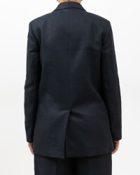 Peserico - Women's Blue Abyss Double-breasted Jacket M01438 02606 762 P25