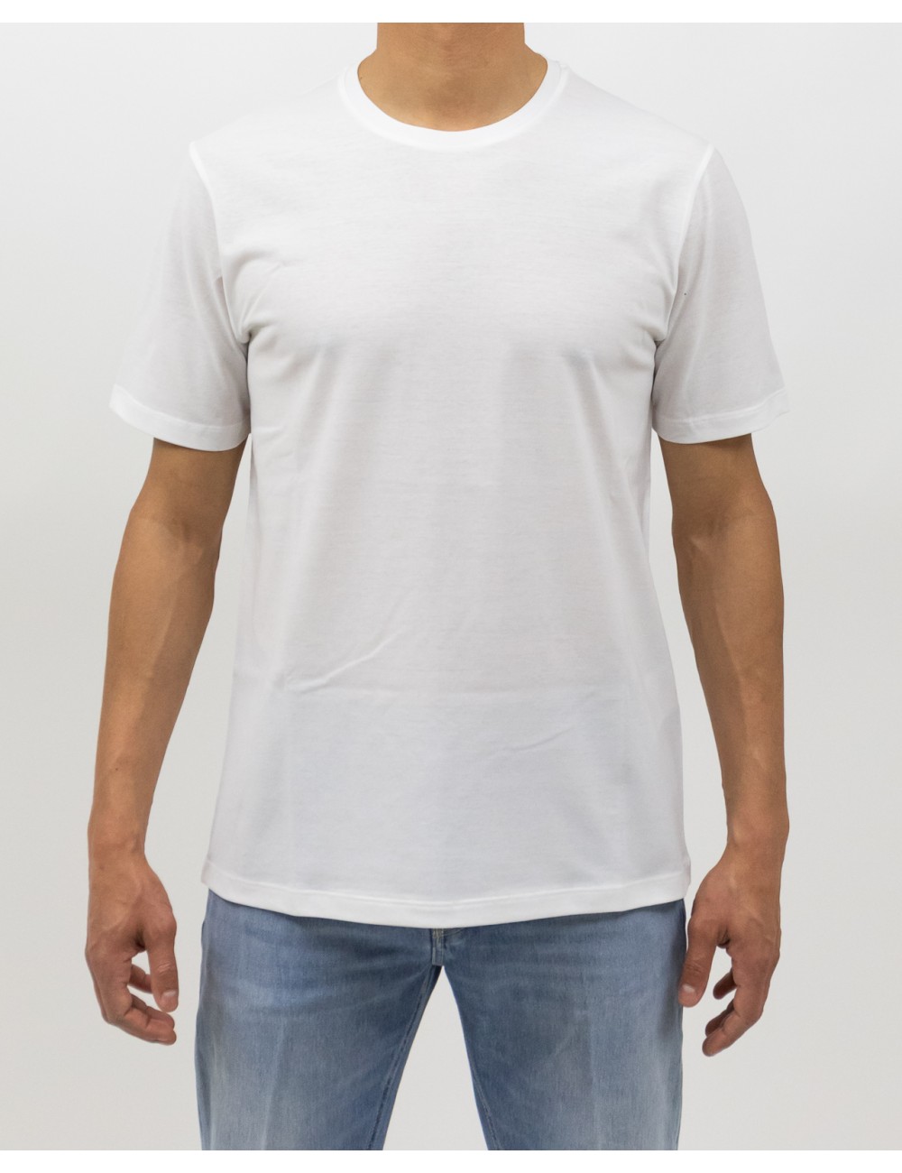 Herno - Men's Short Sleeve T-shirt White JG000166U 52005 1000 P25