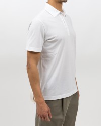 Herno - Polo Maniche Corte Bianca Uomo JPL00115U 52005 1000 P25
