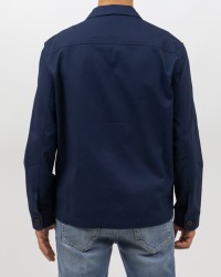 Hindustrie - Giacca Camicia Cotone Blu Uomo HCA001 S01 0005 P25