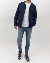Hindustrie - Giacca Camicia Cotone Blu Uomo HCA001 S01 0005 P25