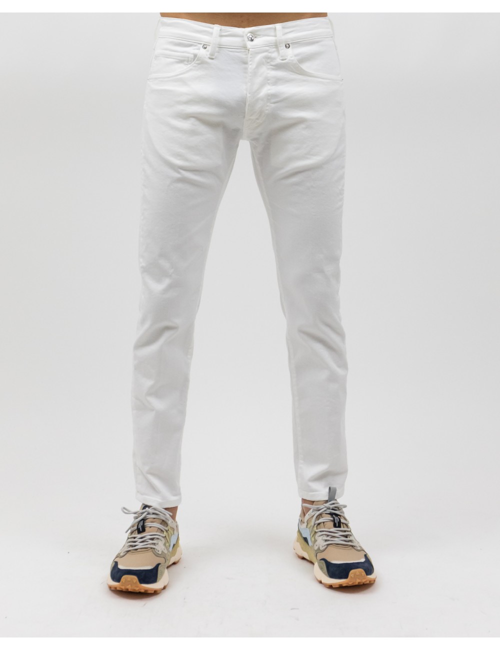 Nine in The Morning - Jeans Rock Denim Bianco Uomo RK181 T58 OTTICO P25