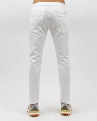 Nine in The Morning - Jeans Rock Denim Bianco Uomo RK181 T58 OTTICO P25
