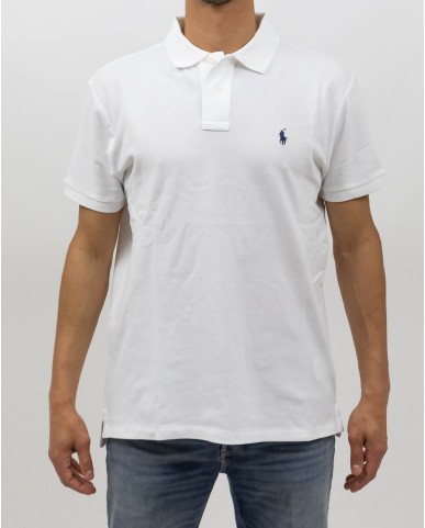 Polo Ralph Lauren - Polo Manica Corta Bianca Uomo 710666998002 P25