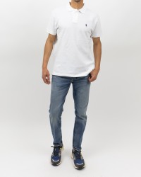 Polo Ralph Lauren - Polo Manica Corta Bianca Uomo 710666998002 P25