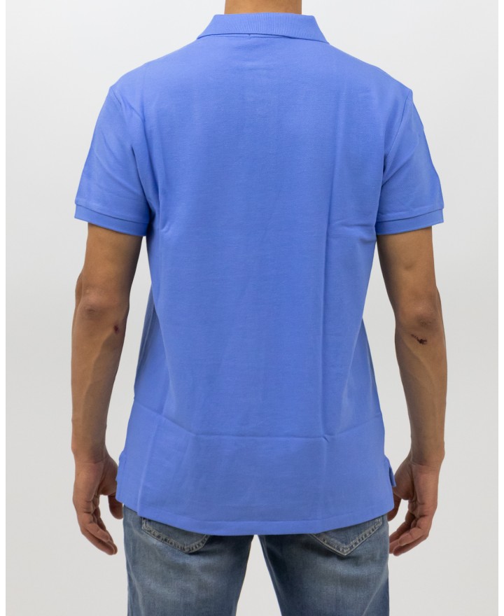 Polo Ralph Lauren - Polo Manica Corta Azzurra Uomo 710795080015 P25