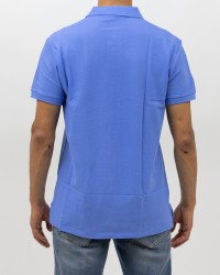 Polo Ralph Lauren - Polo Manica Corta Azzurra Uomo 710795080015 P25