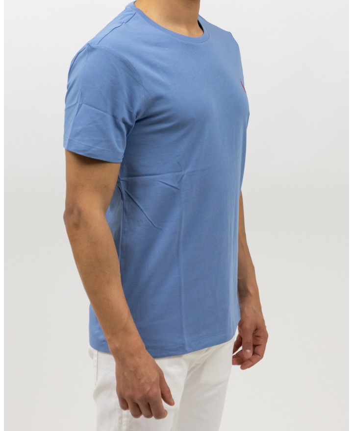 Polo Ralph Lauren - T-shirt Azzurra Uomo 710671438408 P25
