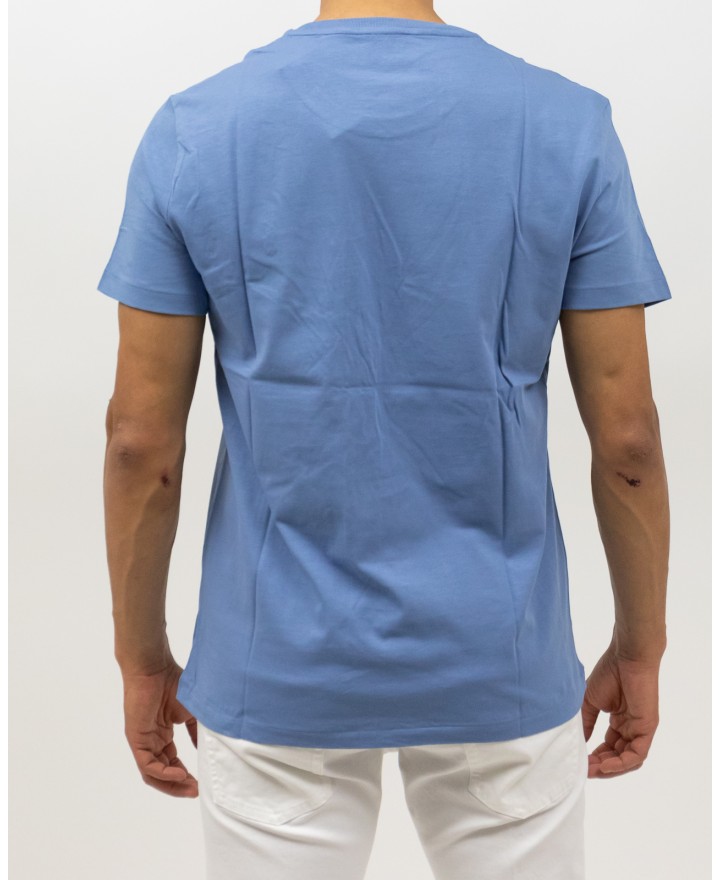Polo Ralph Lauren - T-shirt Azzurra Uomo 710671438408 P25