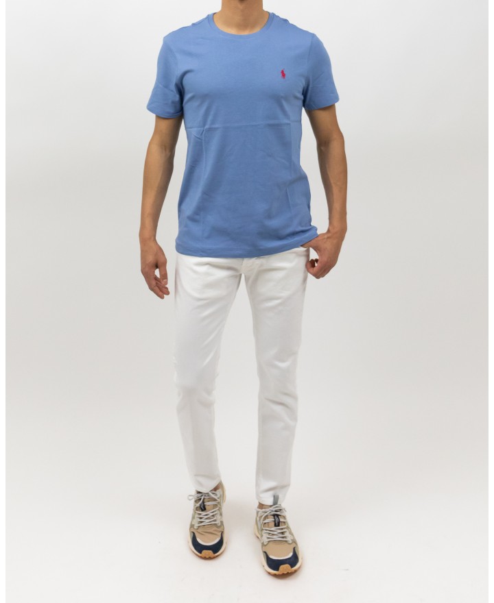Polo Ralph Lauren - T-shirt Azzurra Uomo 710671438408 P25
