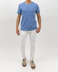 Polo Ralph Lauren - T-shirt Azzurra Uomo 710671438408 P25
