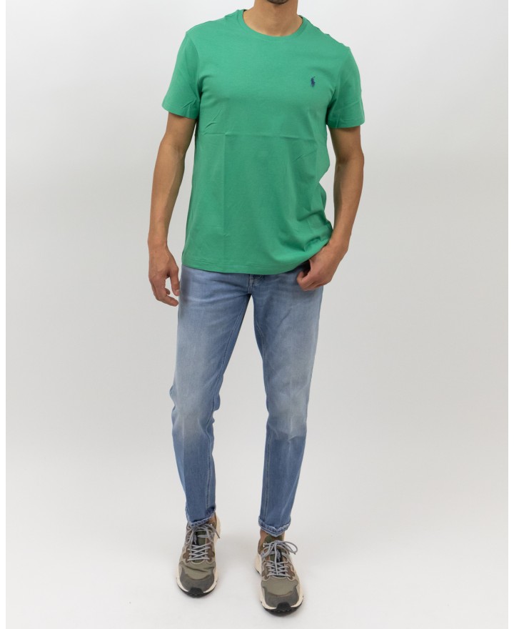 Polo Ralph Lauren - T-shirt Verde Menta Uomo 710671438409 P25
