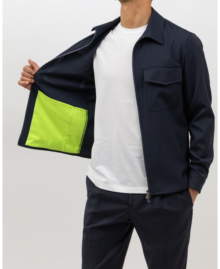 Santaniello - Abito Sfoderato Blu Notte Uomo E2489B 78B BLU P25