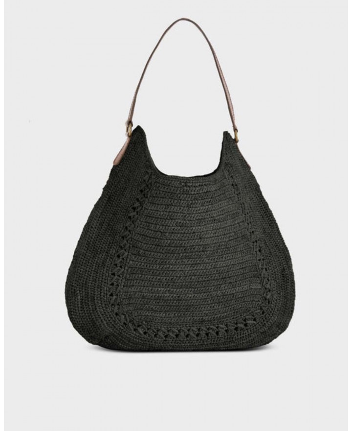 Ibeliv - Women's Black Meva Shoulder Bag MEVA BLACK CON