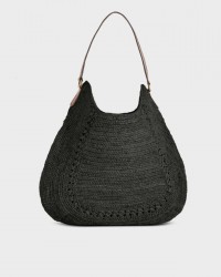 Ibeliv - Women's Black Meva Shoulder Bag MEVA BLACK CON