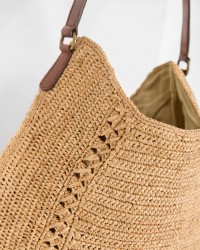 Ibeliv - Borsa a Spalla Meva Dark Tea Donna MEVA DARK TEA CON