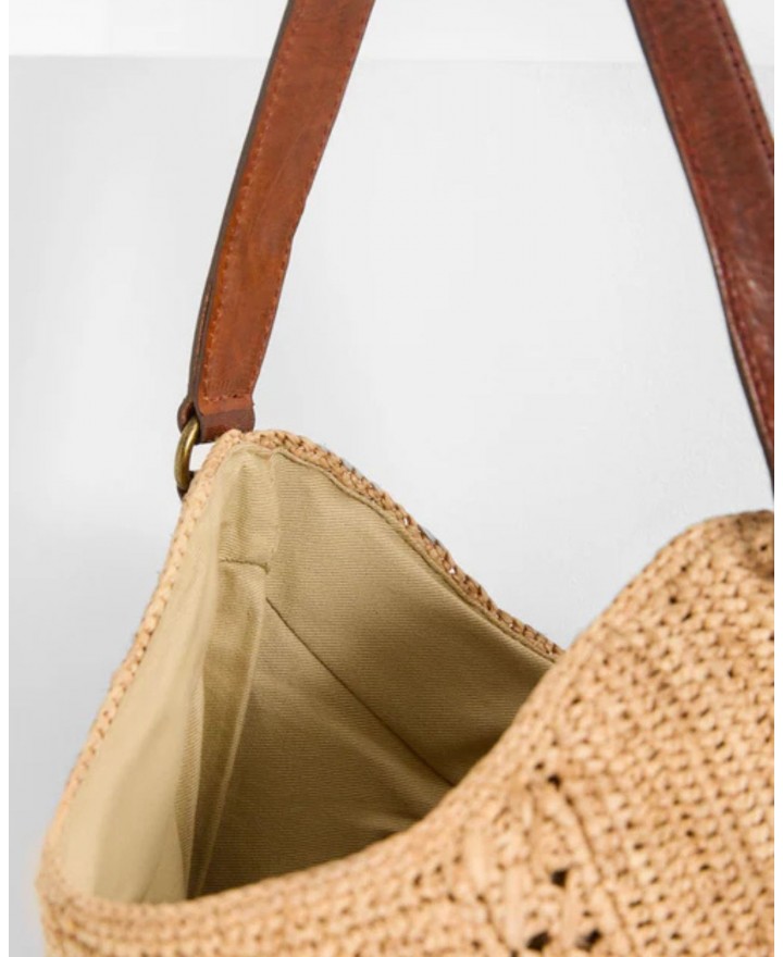 Ibeliv - Women's Meva Dark Tea Shoulder Bag MEVA DARK TEA CON