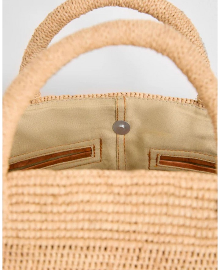 Ibeliv - Borsa a Mano Vanilla Dark Tea Donna VANILLA DARK TEA CON