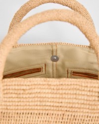 Ibeliv - Borsa a Mano Vanilla Dark Tea Donna VANILLA DARK TEA CON