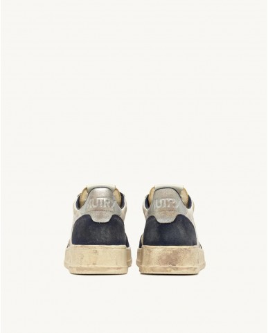 Autry - Scarpa Medalist Supervintage Pelle/Suede Blu Uomo AVLM LS07 CON