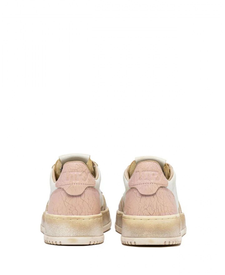 Autry - Scarpa Medalist Supervintage Pelle Rosa Donna AVLW SV45 CON