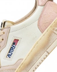 Autry - Scarpa Medalist Supervintage Pelle Rosa Donna AVLW SV45 CON