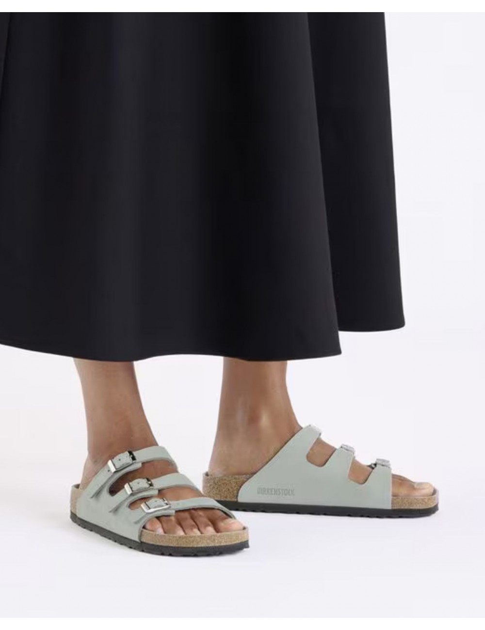 Birkenstock - Women's Florida PurePelle Sage 1029450 SAGE P25